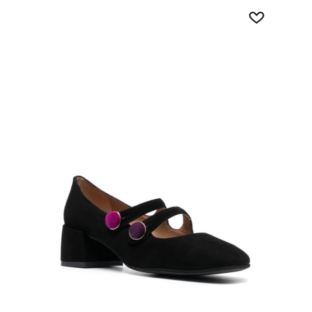Roberto Festa black suede pumps